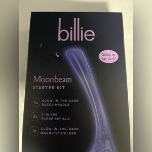 Billie Razor Shave Kit Handle, Magnetic Holder.